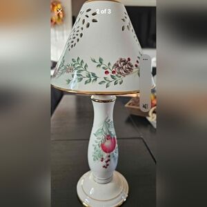 Lenox Bozwood & Pine CandleStick Lamp